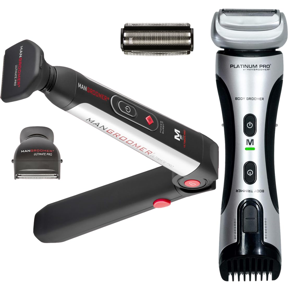 $20 Body Groomer Bundle Offer! - Buy a New MANGROOMER - Ultimate PRO Back Shaver, get a Platinum PRO Body Groomer for only $20 Extra!