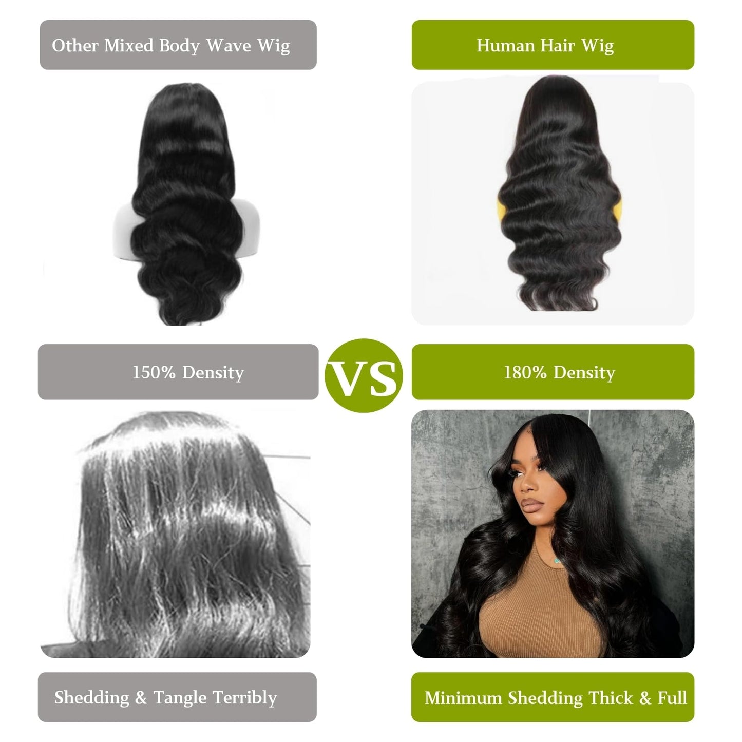 MAKATI Body Wave Lace Front Wigs Human Hair Pre Plucked 13x4 HD Lace Frontal Wigs Human Hair 180 Density Glueless Wig Body Wave Human Hair Lace Front Wigs for Black Women 26 Inch