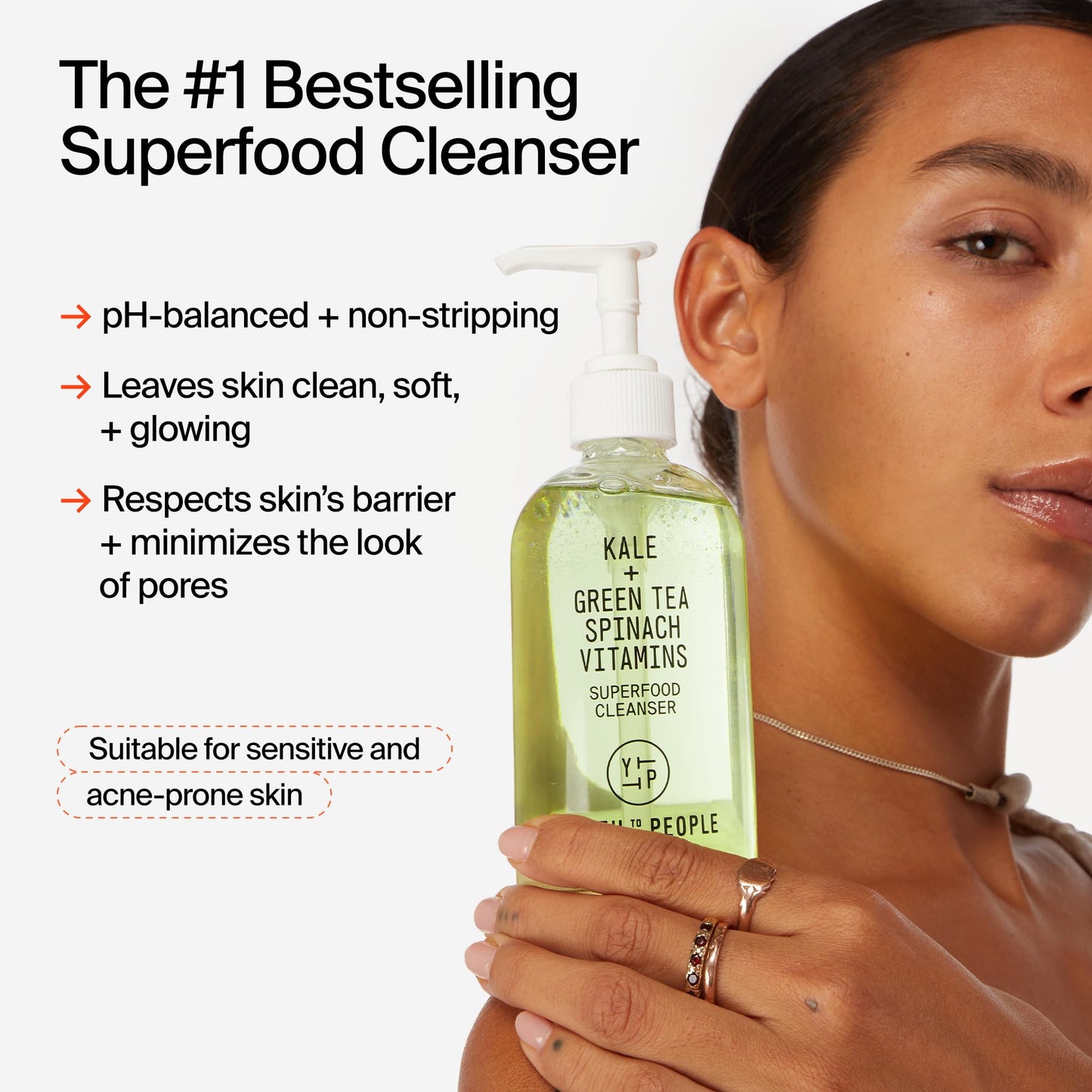 Youth To The People Rinse + Rest Duo, 2-Pc Skincare Bundle Set, Superberry Hydrate + Glow Dream Overnight Face Mask (2oz) + Superfood Kale + Green Tea Facial Cleanser (8oz), Dull/Dry Skin Types