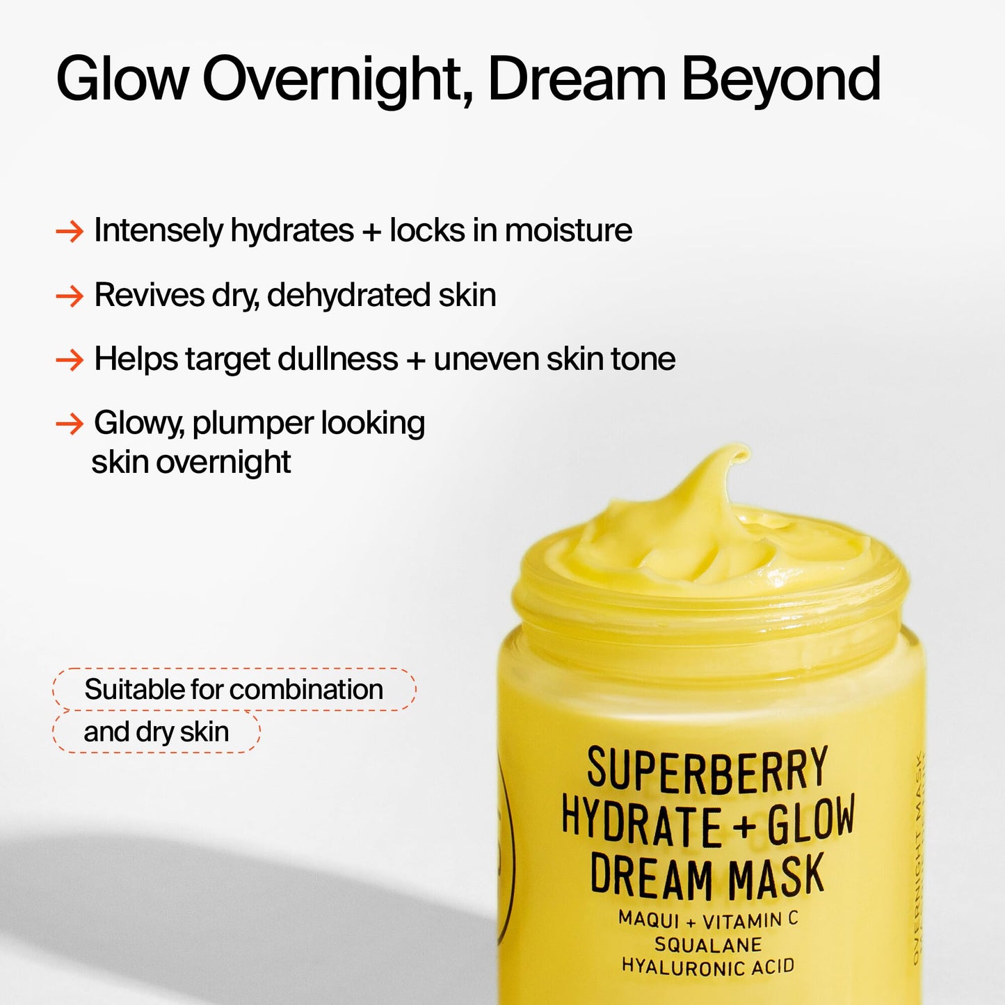 Youth To The People Rinse + Rest Duo, 2-Pc Skincare Bundle Set, Superberry Hydrate + Glow Dream Overnight Face Mask (2oz) + Superfood Kale + Green Tea Facial Cleanser (8oz), Dull/Dry Skin Types
