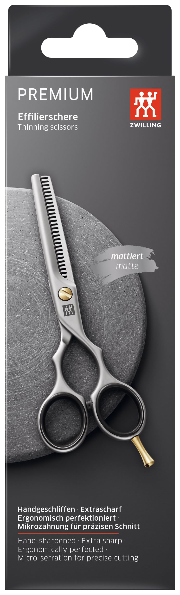 ZWILLING TWINOX Effiliation scissors, hairdressing scissors for thinning, 140 mm