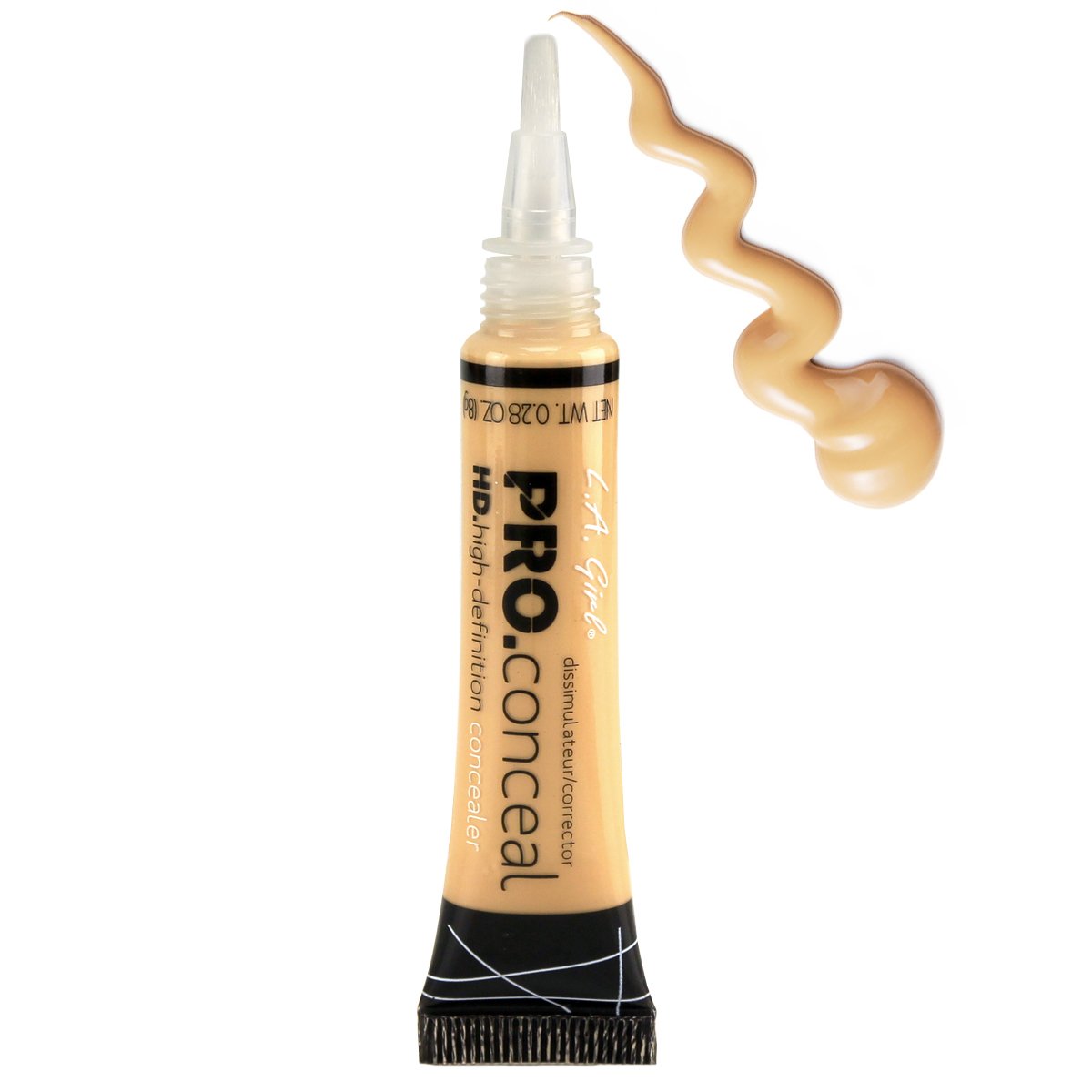 (CHOOSE YOUR COLOR) LA Girl HD Conceal High Definition Concealer 13 Color Choices (Yellow)
