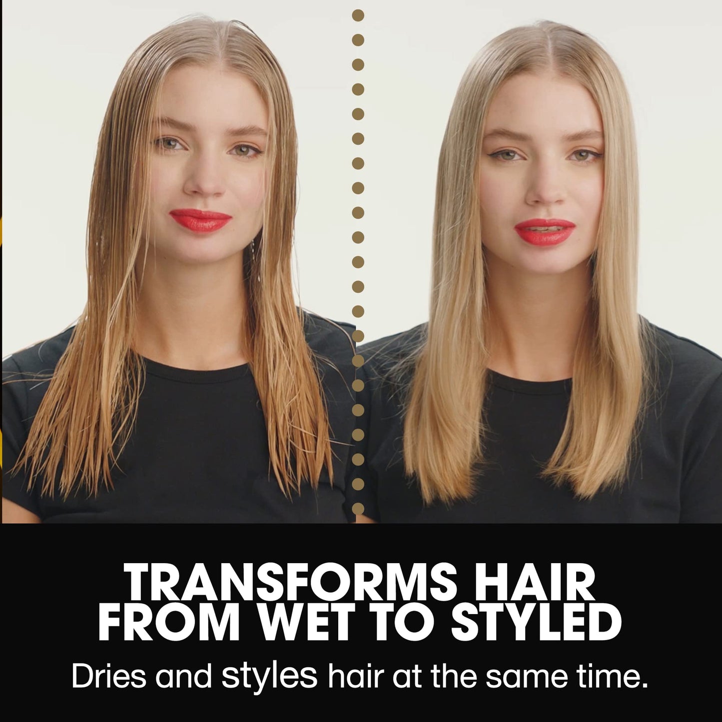 ghd Duet Style Power Couple ― Duet 2-in-1 Hot Air Hair Styler (Black) with Sleek Talker Wet to Sleek Hair Styling Oil (3.2 fl. Oz.)